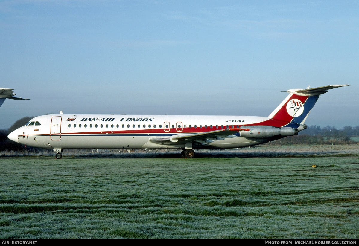 Aircraft Photo of G-BCWA | BAC 111-518FG One-Eleven | Dan-Air London | AirHistory.net #669254