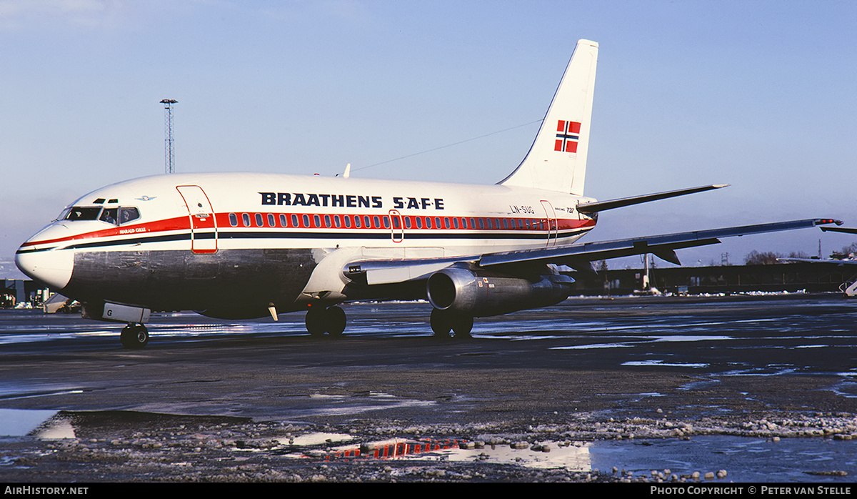 Aircraft Photo of LN-SUG | Boeing 737-205 | Braathens SAFE | AirHistory.net #669275