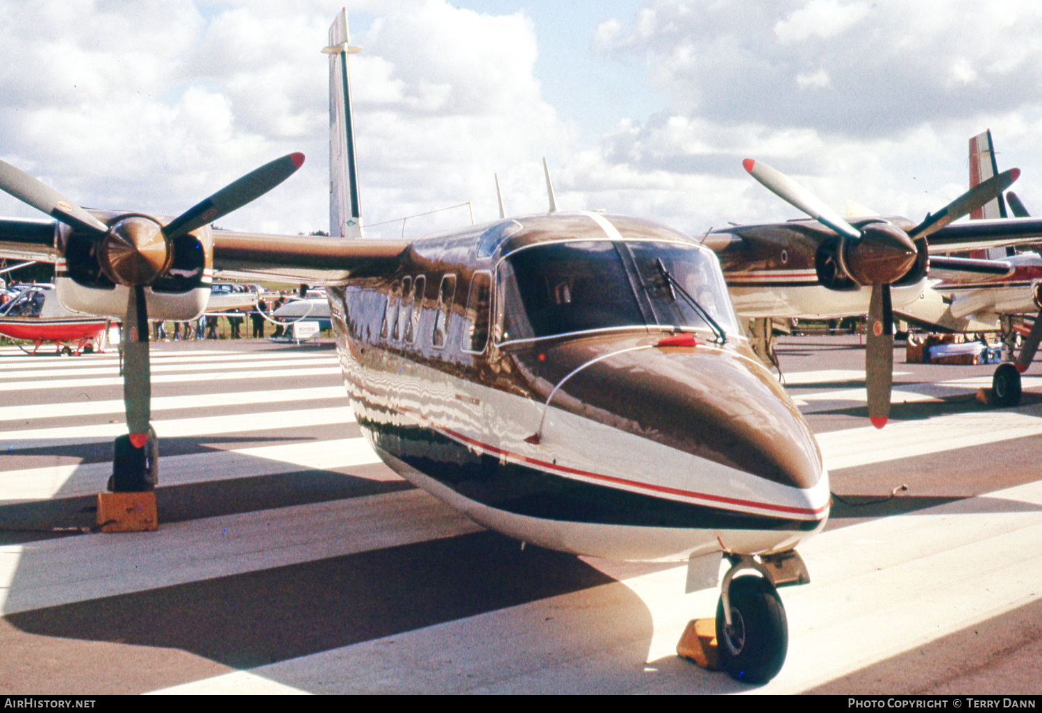 Aircraft Photo of G-BCAY | Rockwell 685 Commander | AirHistory.net #669277