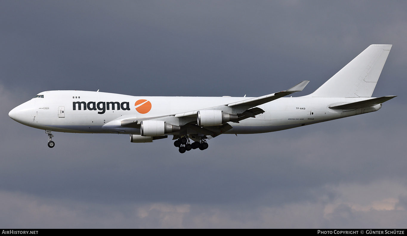 Aircraft Photo of TF-AKD | Boeing 747-409F/SCD | Magma Aviation | AirHistory.net #669281