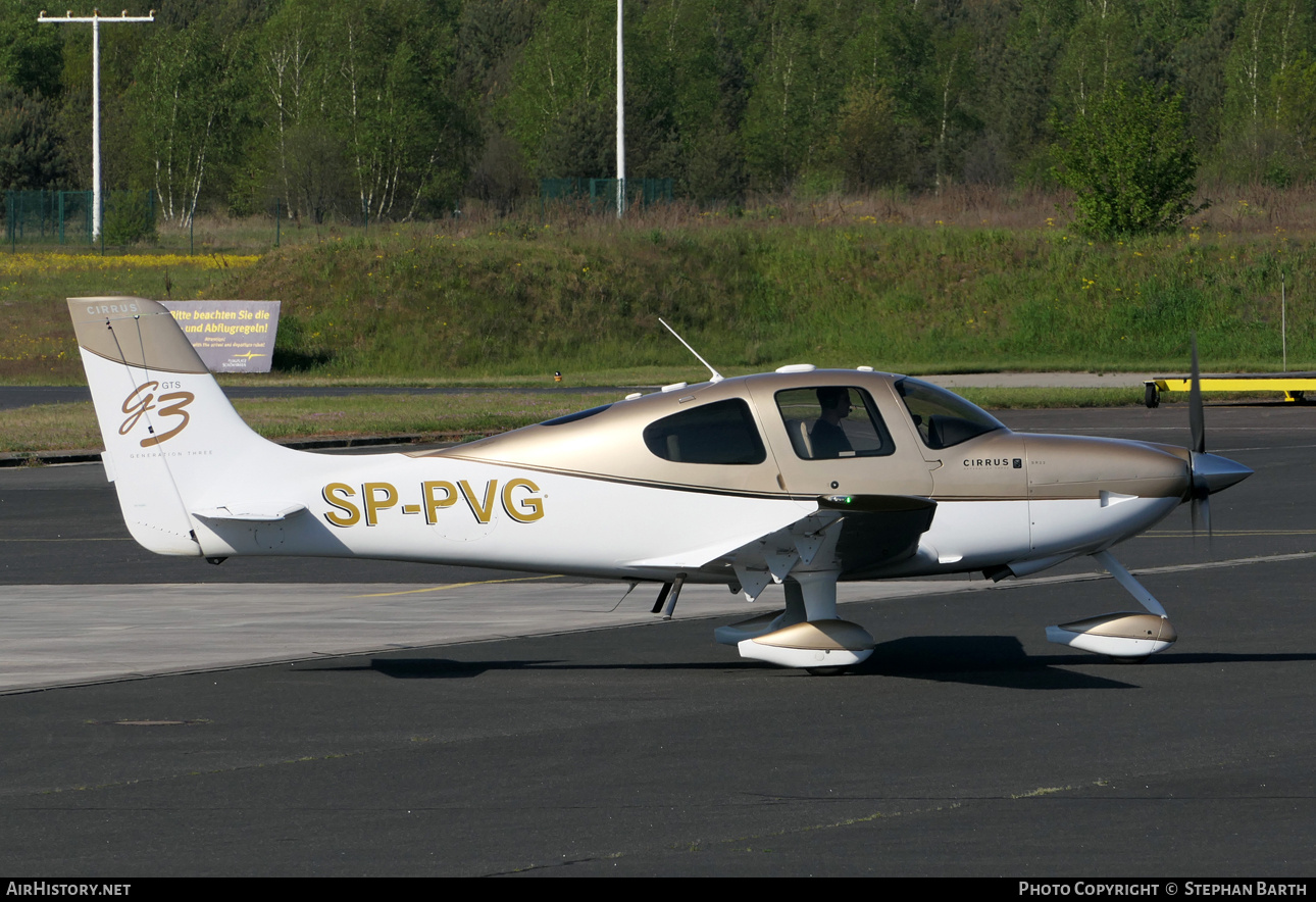 Aircraft Photo of SP-PVG | Cirrus SR-22 G3-GTSX | AirHistory.net #669289