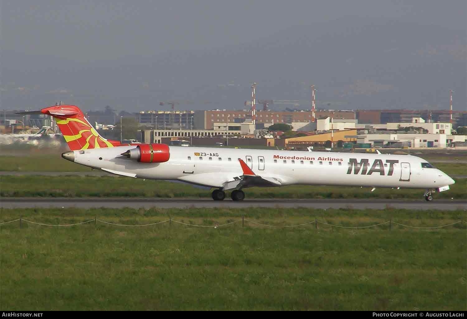 Aircraft Photo of Z3-AAG | Bombardier CRJ-900 (CL-600-2D24) | MAT - Macedonian Airlines | AirHistory.net #669301