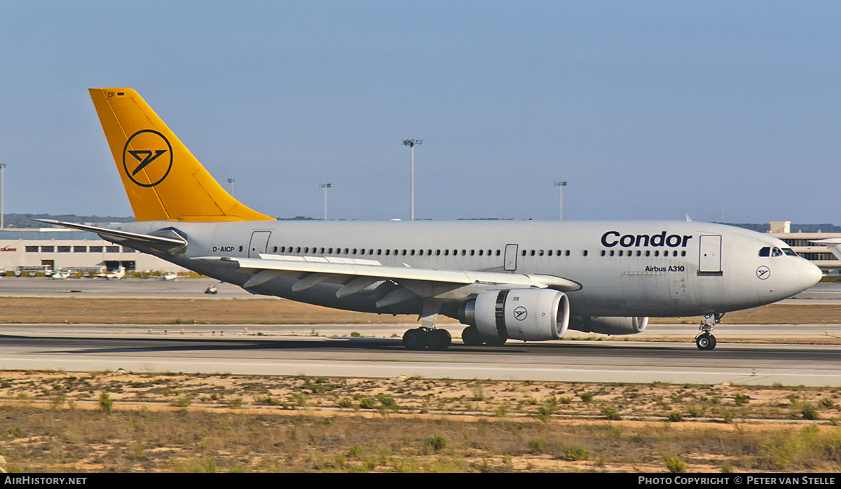 Aircraft Photo of D-AICP | Airbus A310-203 | Condor Flugdienst | AirHistory.net #669303