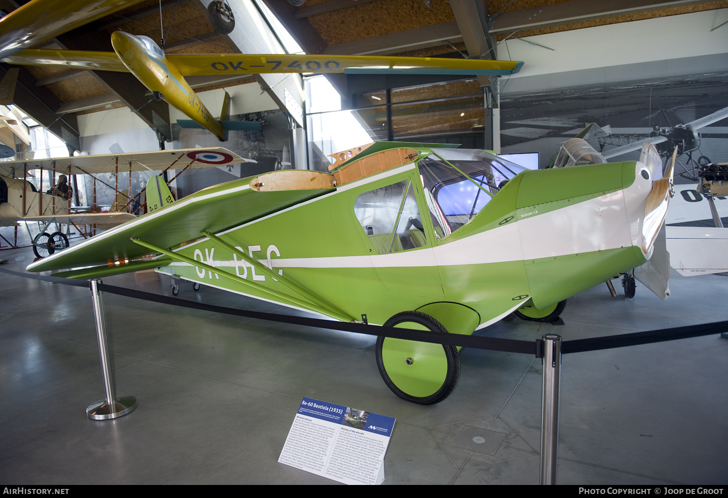 Aircraft Photo of OK-VAU 88 / OK-BEC | Beneš-Mráz Be-60 Bestolia replica | AirHistory.net #669308