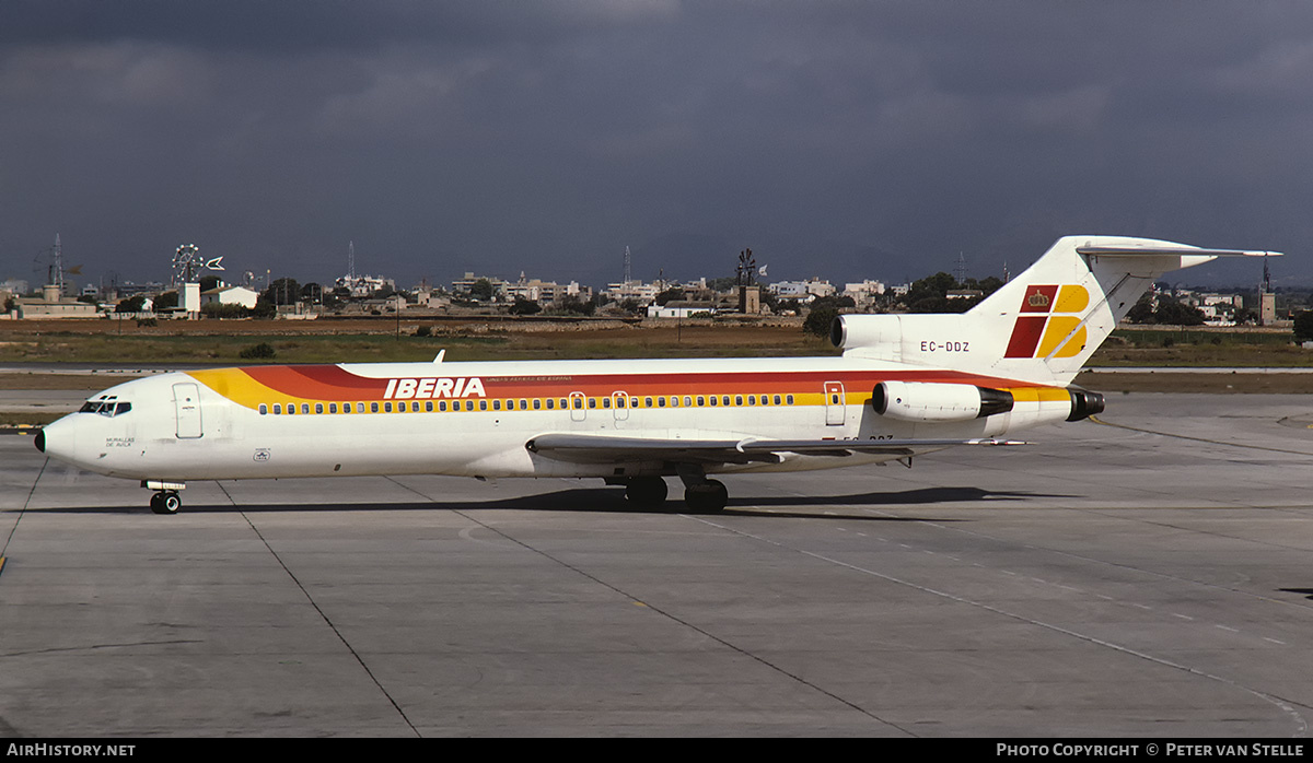 Aircraft Photo of EC-DDZ | Boeing 727-256/Adv | Iberia | AirHistory.net #669323