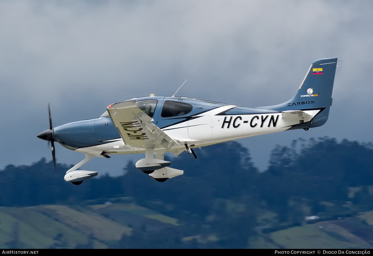 Aircraft Photo of HC-CYN | Cirrus SR-22T G6-GTS Carbon | Conecta Air | AirHistory.net #669335