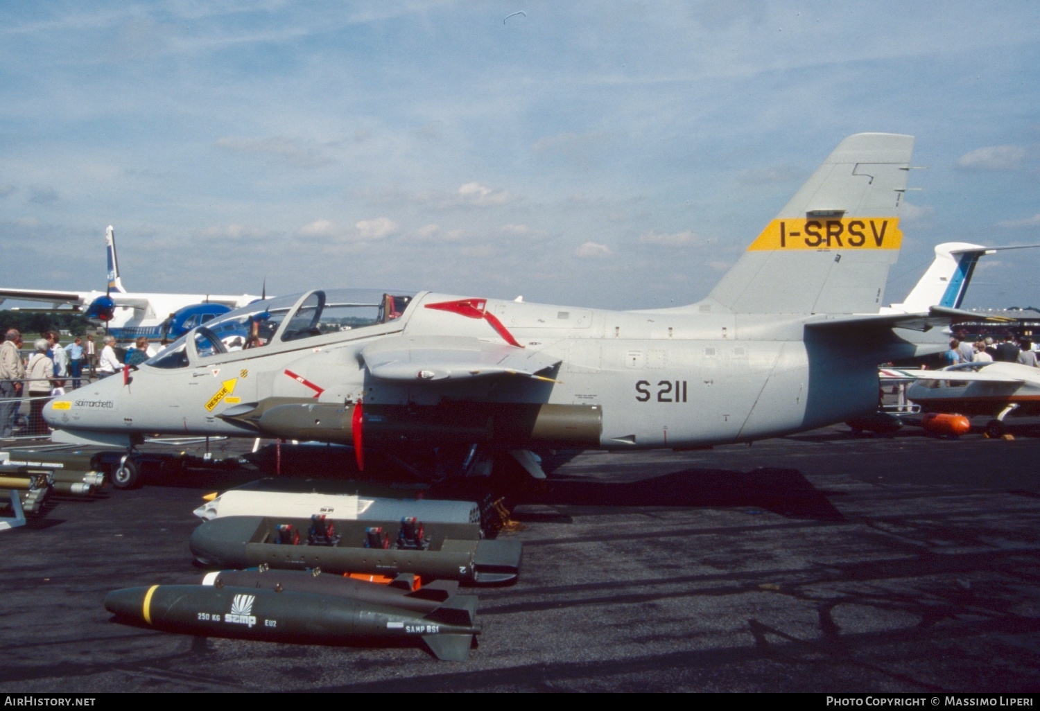 Aircraft Photo of I-SRSV | SIAI-Marchetti S-211 | SIAI-Marchetti | AirHistory.net #669342