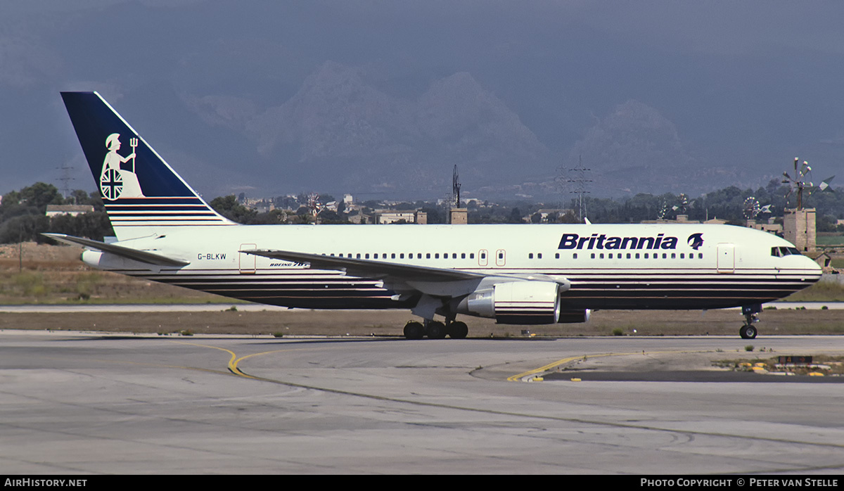 Aircraft Photo of G-BLKW | Boeing 767-204(ER) | Britannia Airways | AirHistory.net #669359