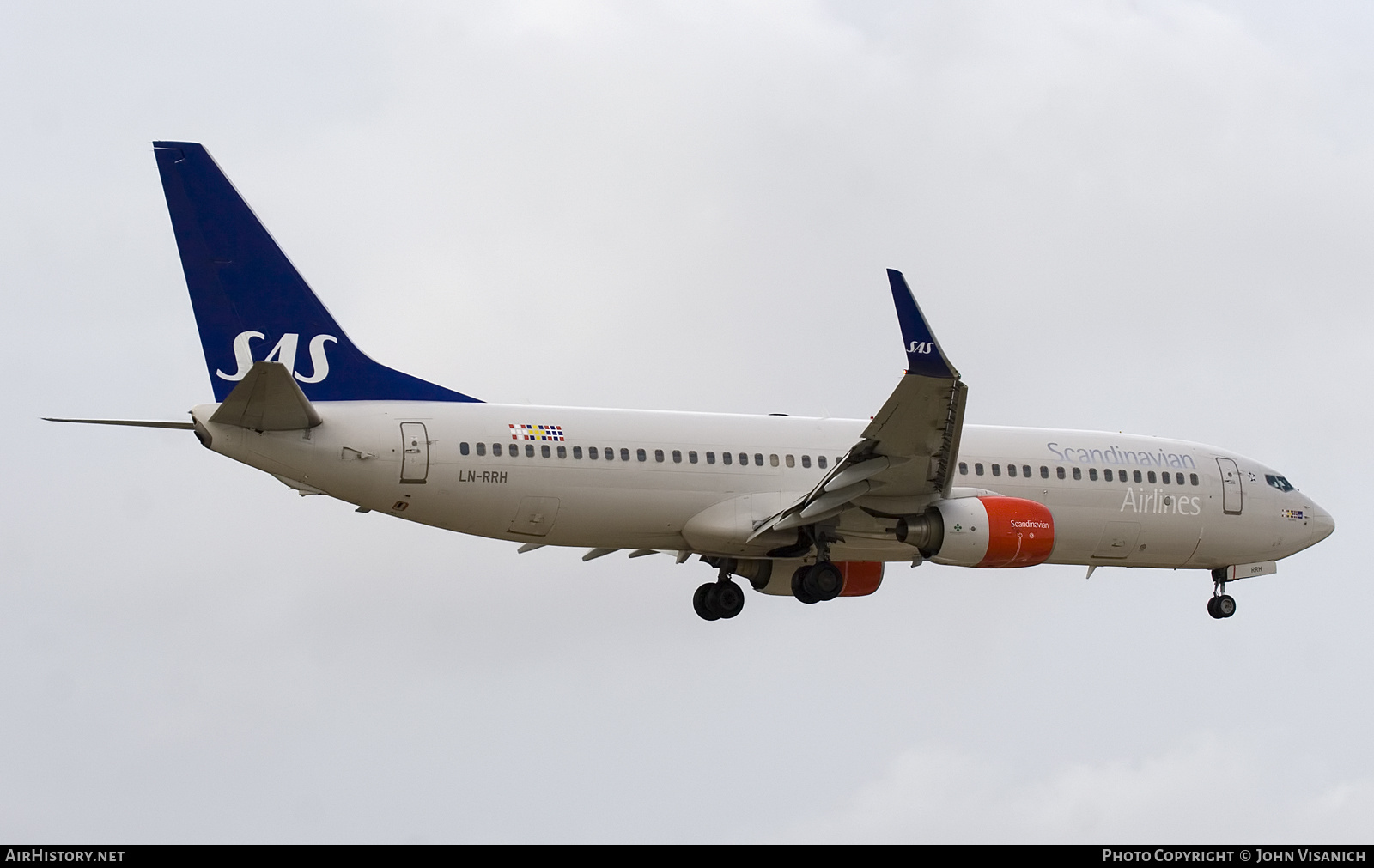 Aircraft Photo of LN-RRH | Boeing 737-883 | Scandinavian Airlines - SAS | AirHistory.net #669362