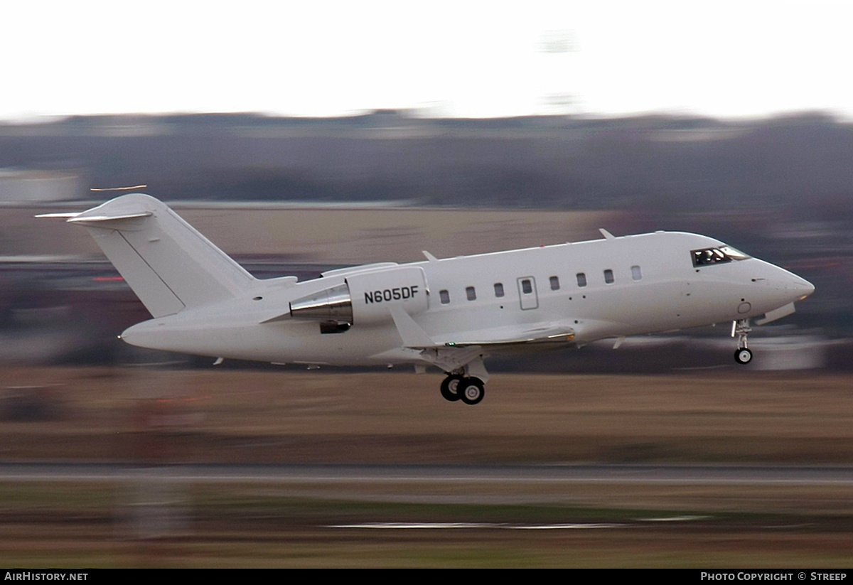 Aircraft Photo of N605DF | Bombardier Challenger 605 (CL-600-2B16) | AirHistory.net #669386