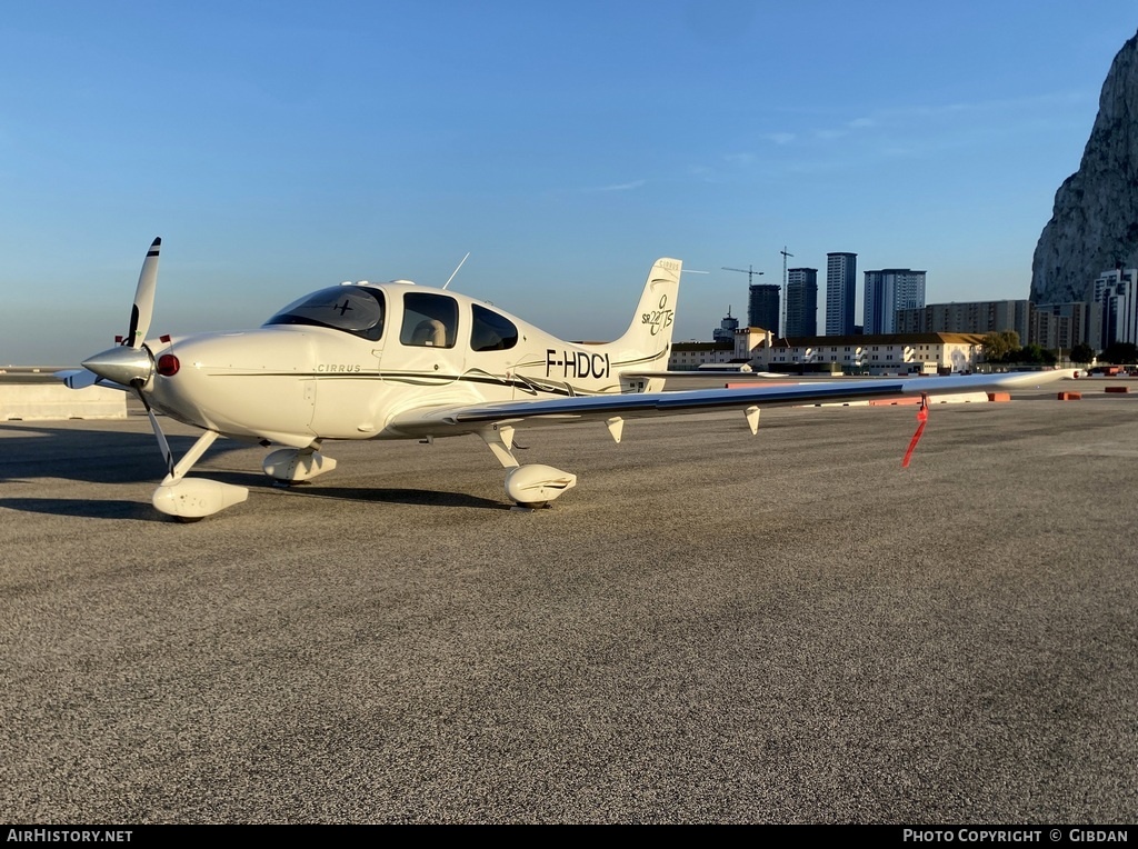 Aircraft Photo of F-HDCI | Cirrus SR-22 GTS | AirHistory.net #669387