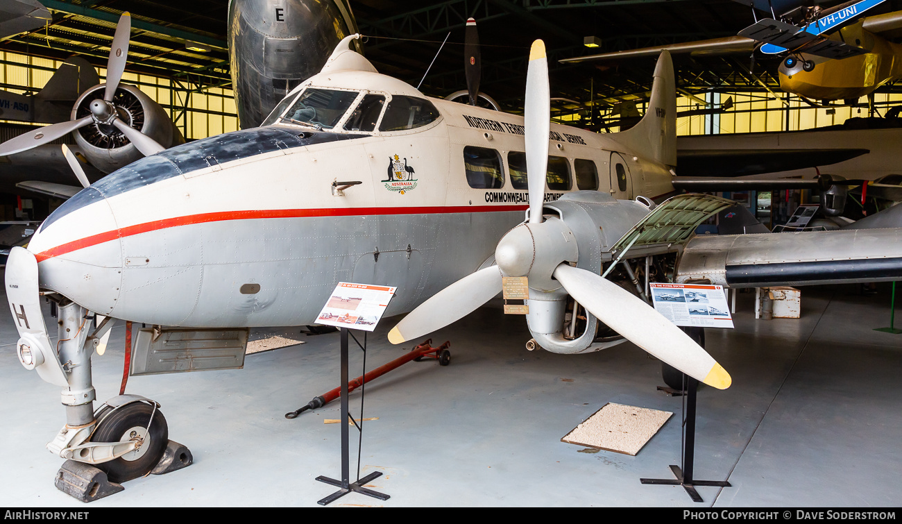 Aircraft Photo of VH-DHH | De Havilland D.H. 104 Dove 6 | Commonwealth Department Of Health | AirHistory.net #669397