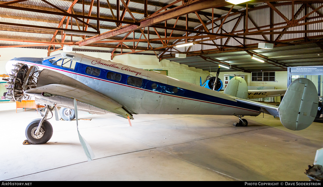 Aircraft Photo of VH-CLI | Beech D18S | Connellan Airways | AirHistory.net #669408