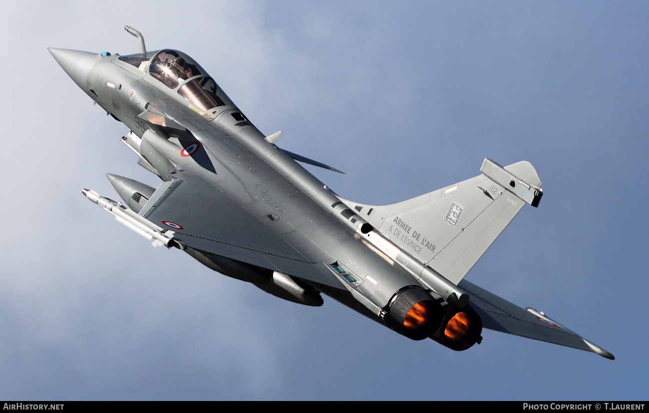 Aircraft Photo of 152 | Dassault Rafale C | France - Air Force | AirHistory.net #669420