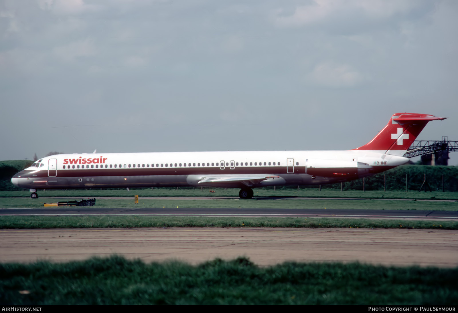 Aircraft Photo of HB-INF | McDonnell Douglas MD-81 (DC-9-81) | Swissair | AirHistory.net #669421