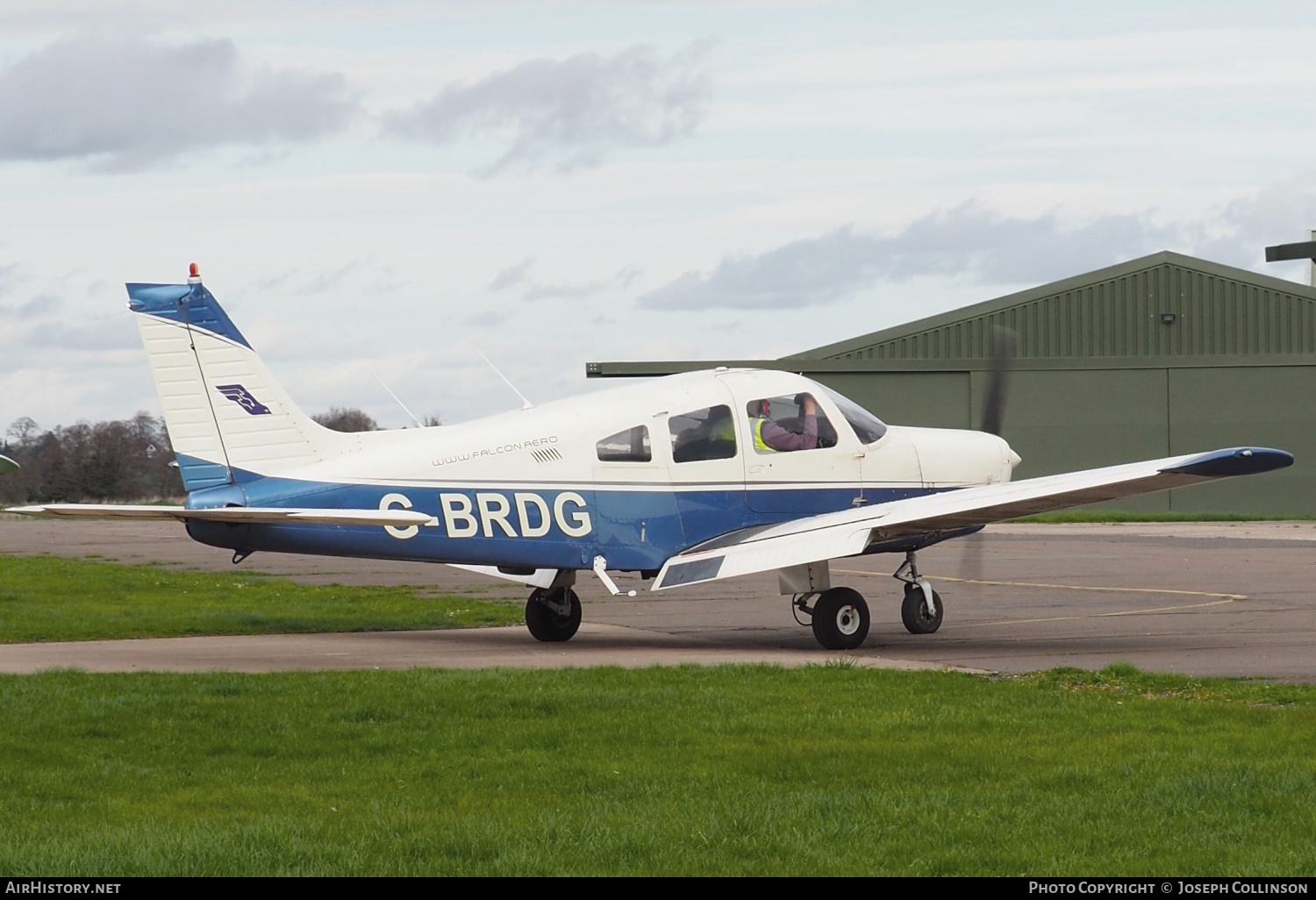 Aircraft Photo of G-BRDG | Piper PA-28-161 Cherokee Warrior II | Falcon Flying Services | AirHistory.net #669427