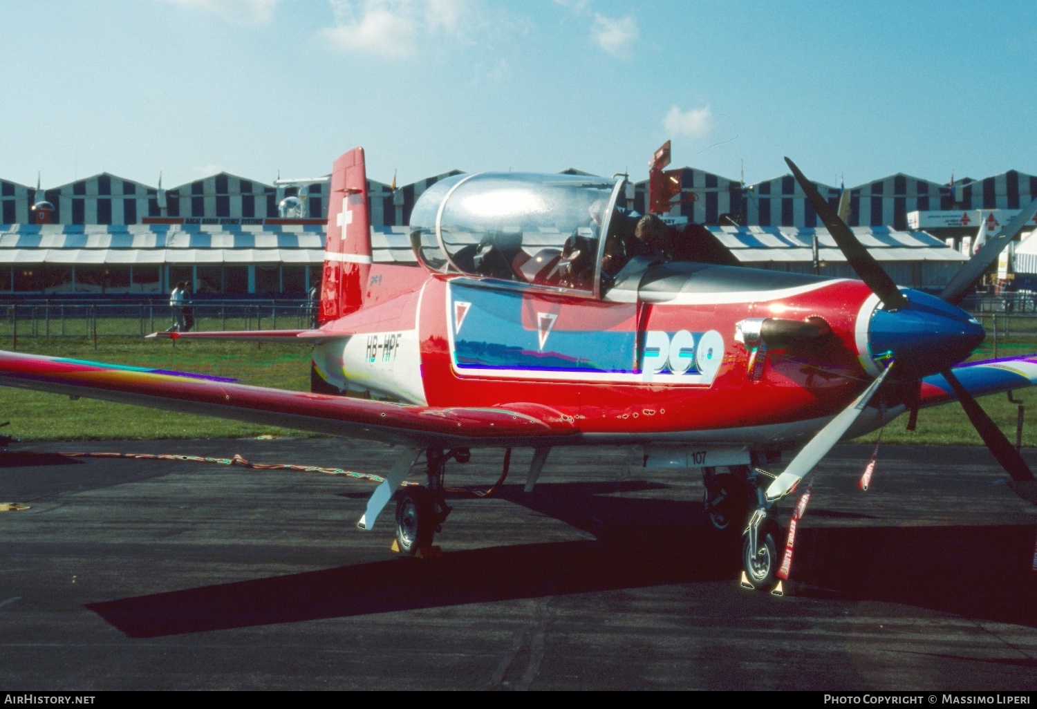 Aircraft Photo of HB-HPF | Pilatus PC-9 | AirHistory.net #669428