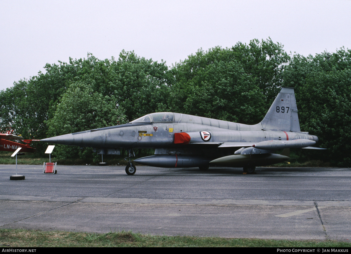 Aircraft Photo of 897 | Northrop F-5A Freedom Fighter | Norway - Air Force | AirHistory.net #669458