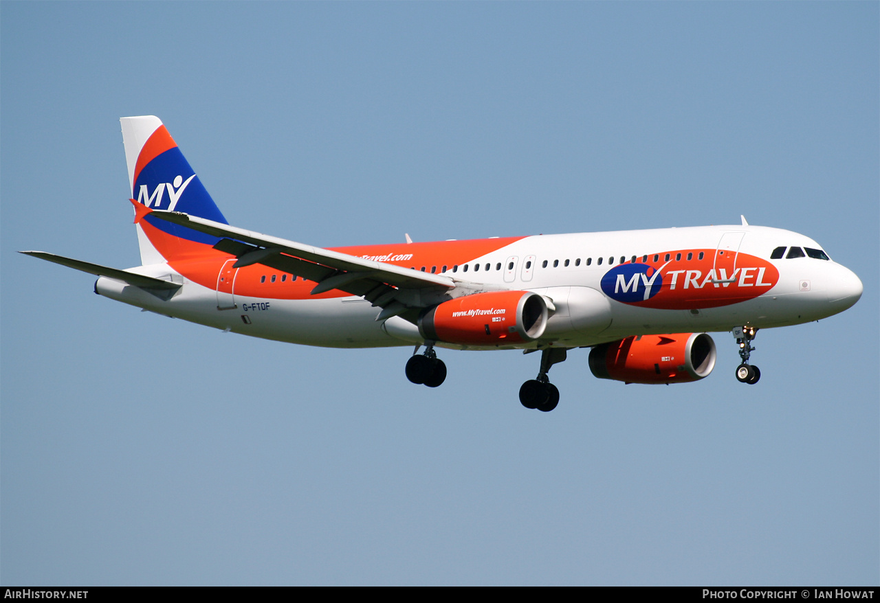 Aircraft Photo of G-FTDF | Airbus A320-231 | MyTravel Airways | AirHistory.net #669467