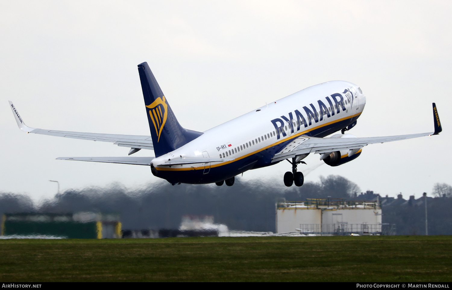 Aircraft Photo of SP-RKX | Boeing 737-8AS | Ryanair | AirHistory.net #669473