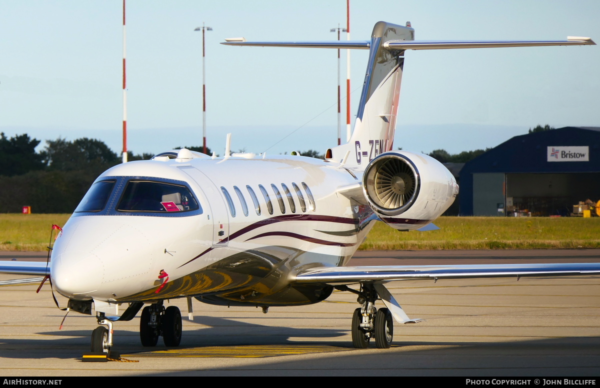 Aircraft Photo of G-ZENJ | Learjet 75 | AirHistory.net #669477