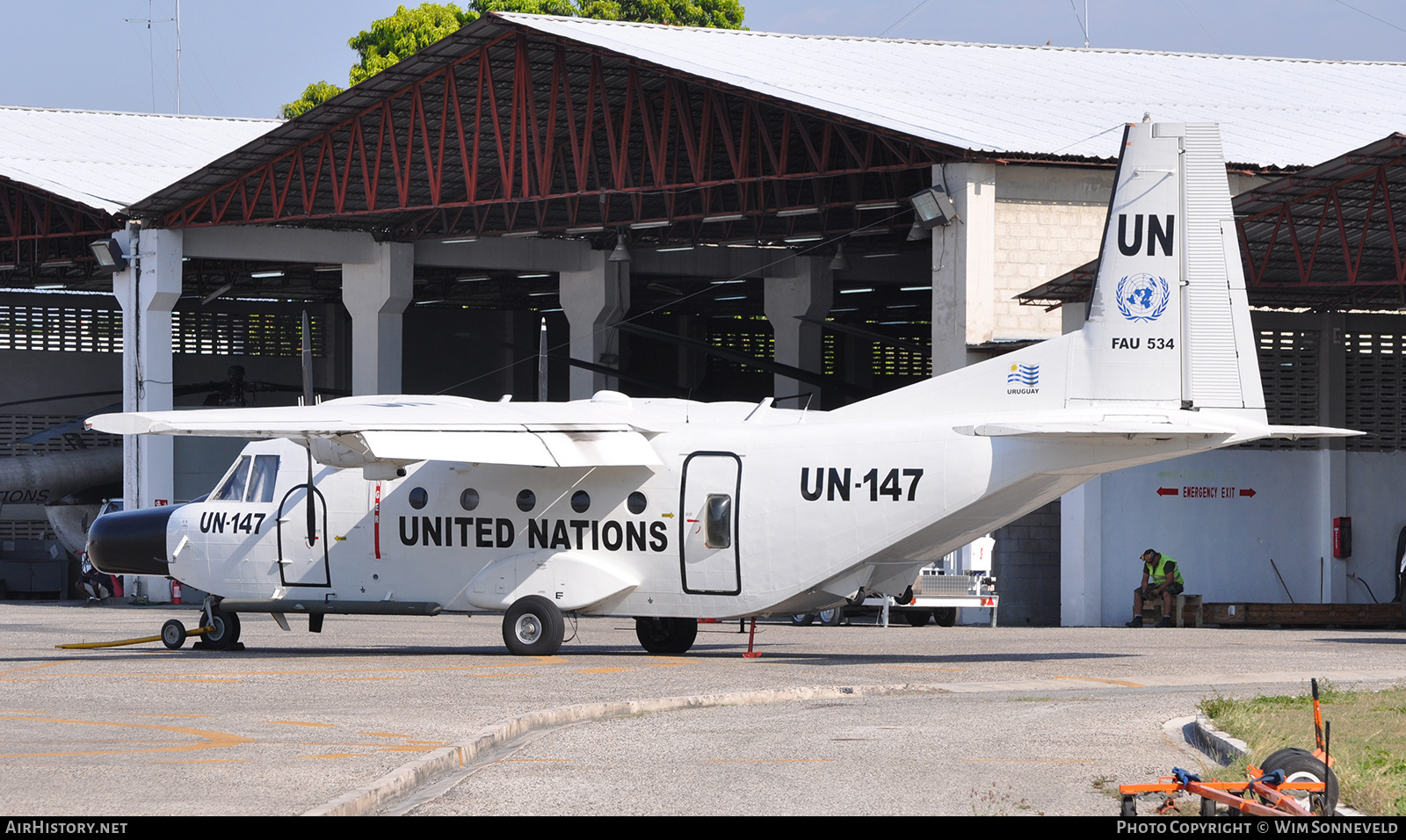 Aircraft Photo of UN-147 / FAU-534 | CASA C-212-200 Aviocar | United Nations | AirHistory.net #669484