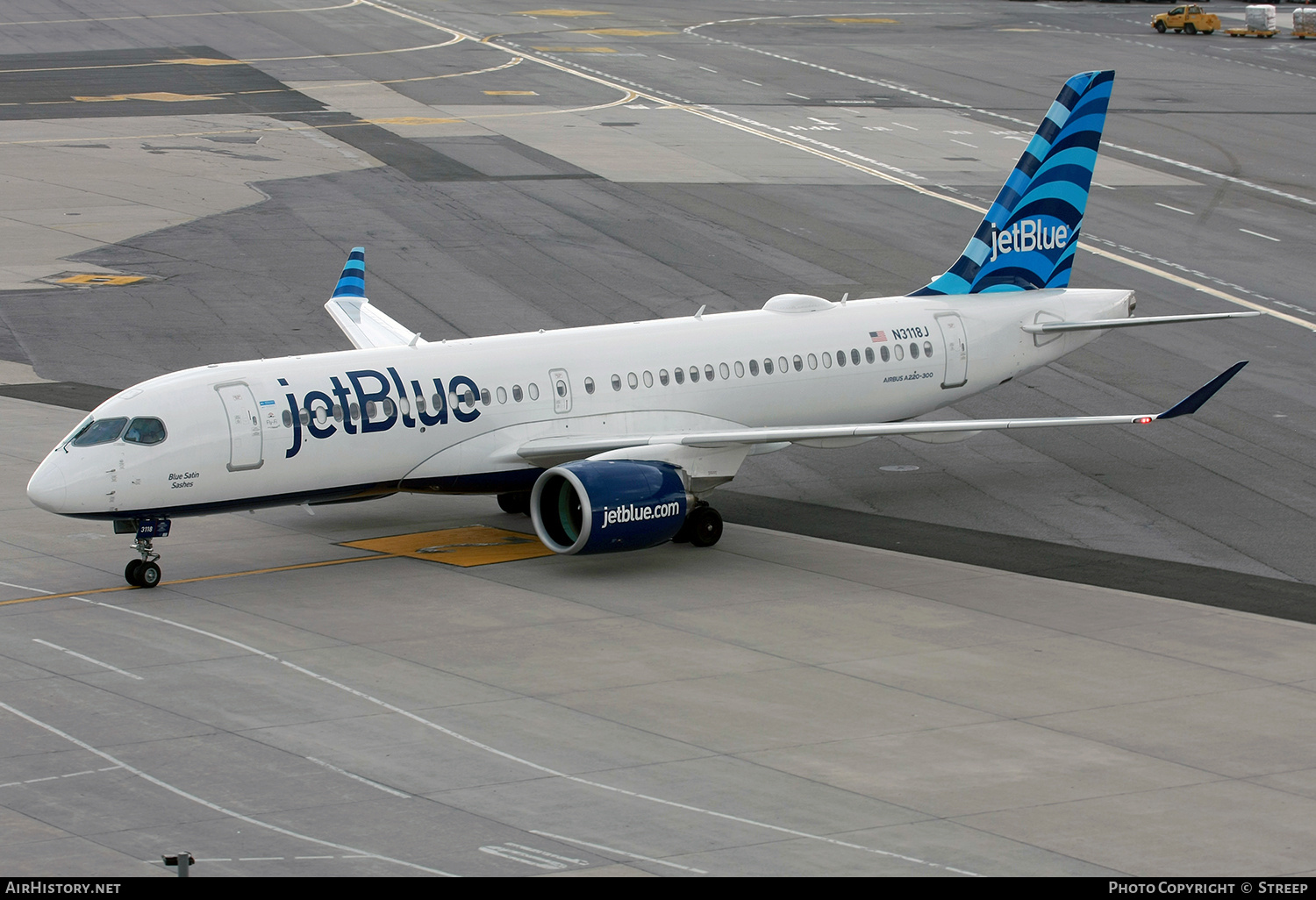 Aircraft Photo of N3118J | Airbus A220-300 (BD-500-1A11) | JetBlue Airways | AirHistory.net #669494