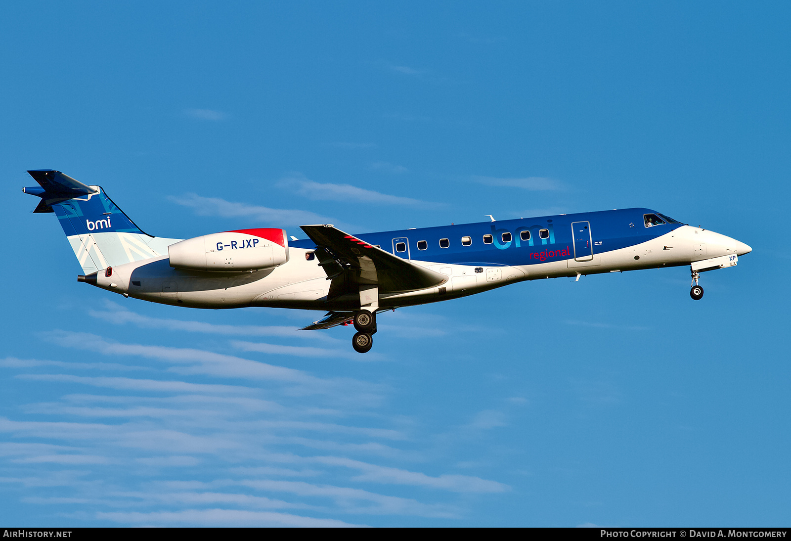 Aircraft Photo of G-RJXP | Embraer ERJ-135ER (EMB-135ER) | BMI Regional | AirHistory.net #669502