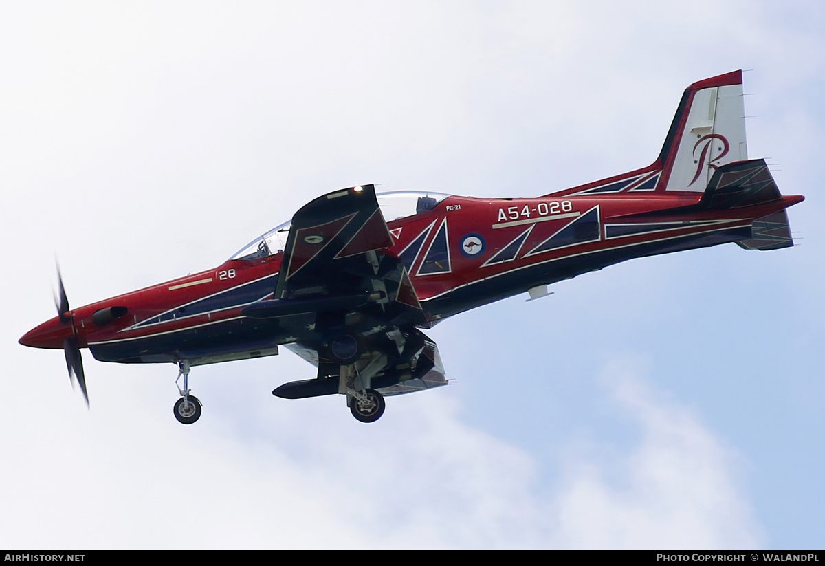 Aircraft Photo of A54-028 | Pilatus PC-21 | Australia - Air Force | AirHistory.net #669505