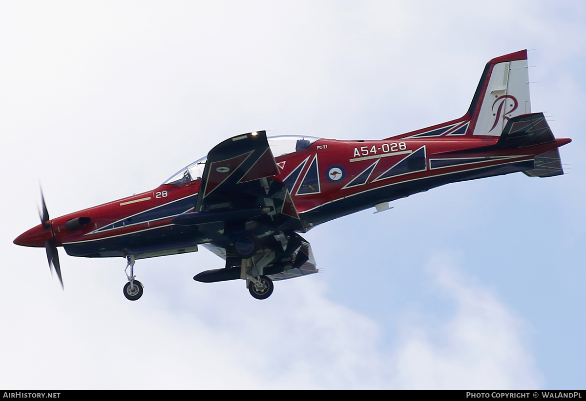 Aircraft Photo of A54-028 | Pilatus PC-21 | Australia - Air Force | AirHistory.net #669505