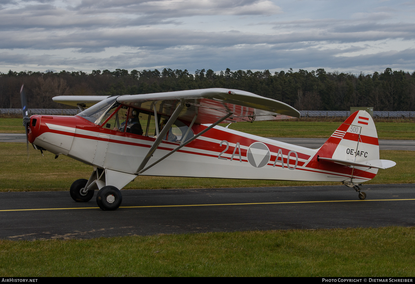 Aircraft Photo of OE-AFC / 2A-A0 | Piper PA-18-150 Super Cub | Austria - Air Force | AirHistory.net #669510