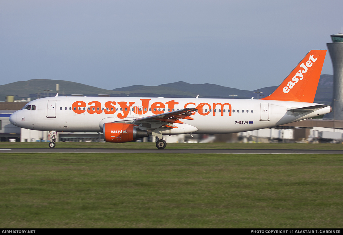 Aircraft Photo of G-EZUH | Airbus A320-214 | EasyJet | AirHistory.net #669511