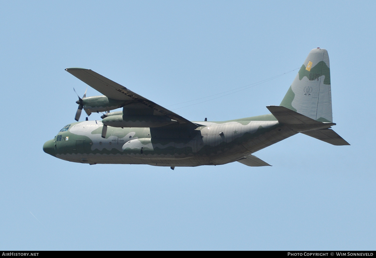 Aircraft Photo of 2476 | Lockheed C-130H Hercules | Brazil - Air Force | AirHistory.net #669517