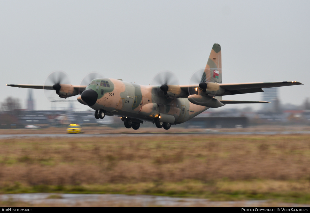 Aircraft Photo of 505 | Lockheed Martin C-130J-30 Hercules | Oman - Air Force | AirHistory.net #669538