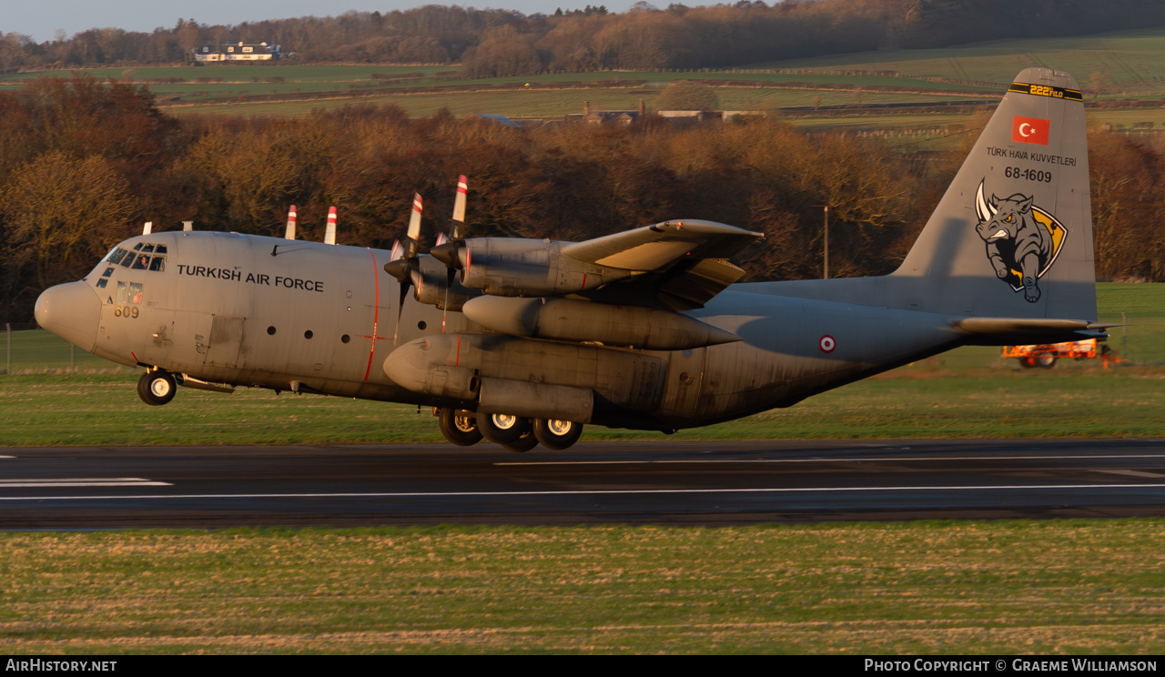 Aircraft Photo of 68-1609 / 609 | Lockheed C-130E Hercules (L-382) | Turkey - Air Force | AirHistory.net #669557