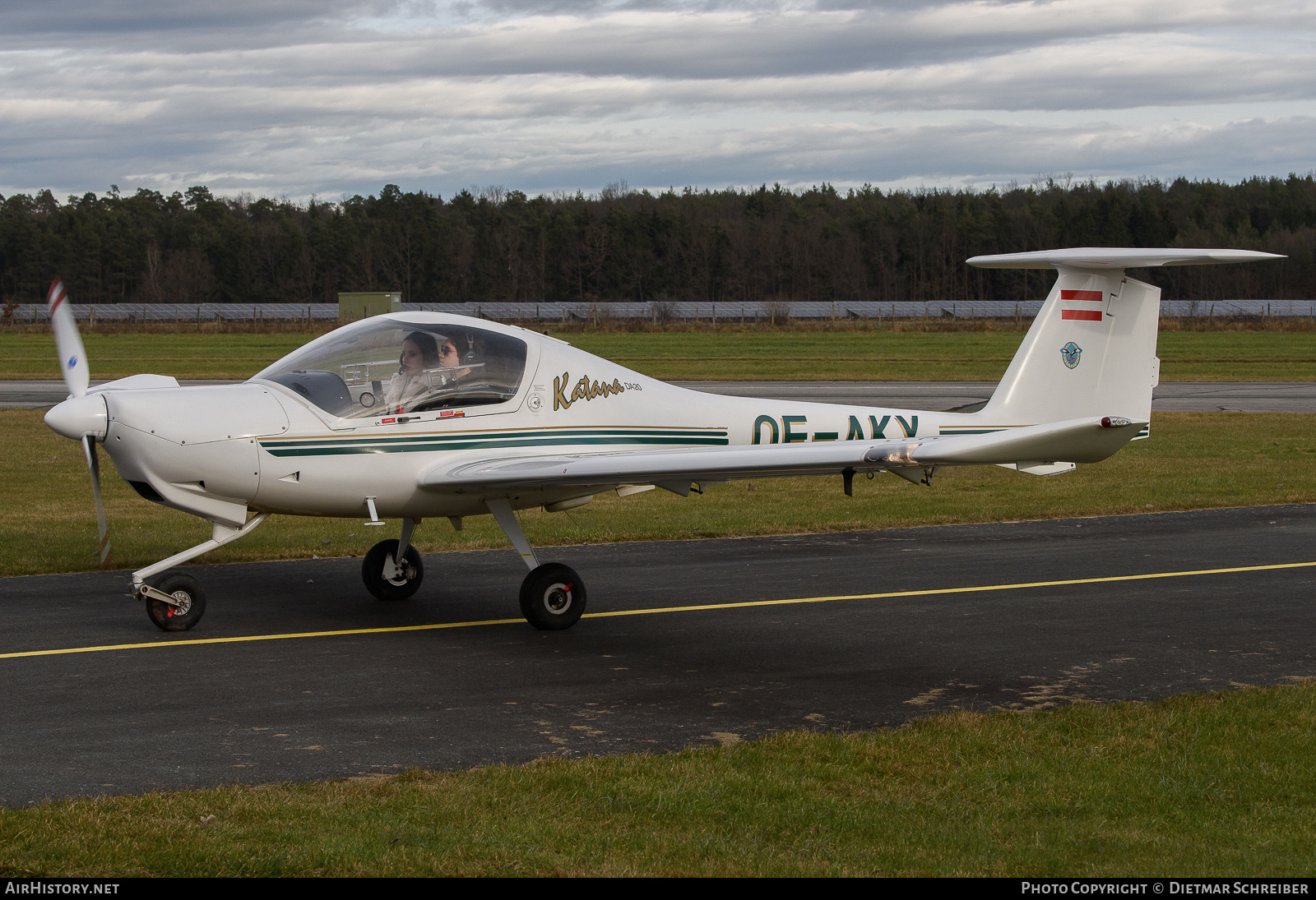 Aircraft Photo of OE-AKY | Diamond DA20A-1 Katana | AirHistory.net #669560