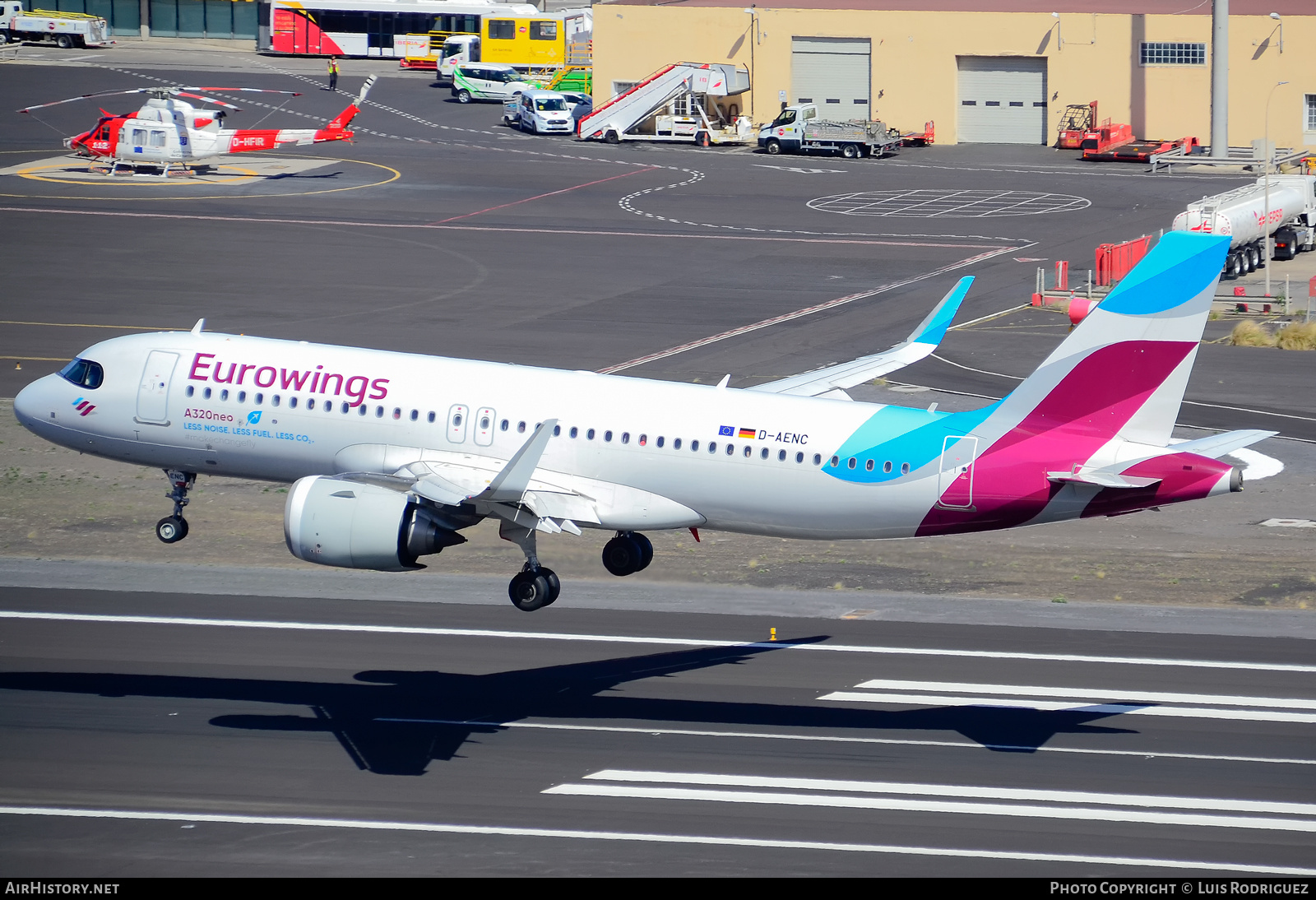 Aircraft Photo of D-AENC | Airbus A320-251N | Eurowings | AirHistory.net #669617