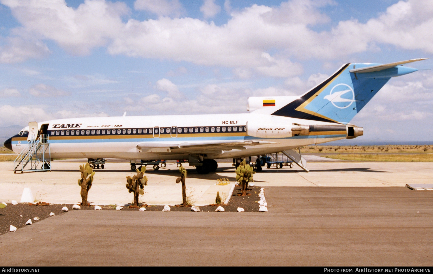 Aircraft Photo of HC-BLF / FAE-692 | Boeing 727-134 | TAME Línea Aérea del Ecuador | AirHistory.net #669618