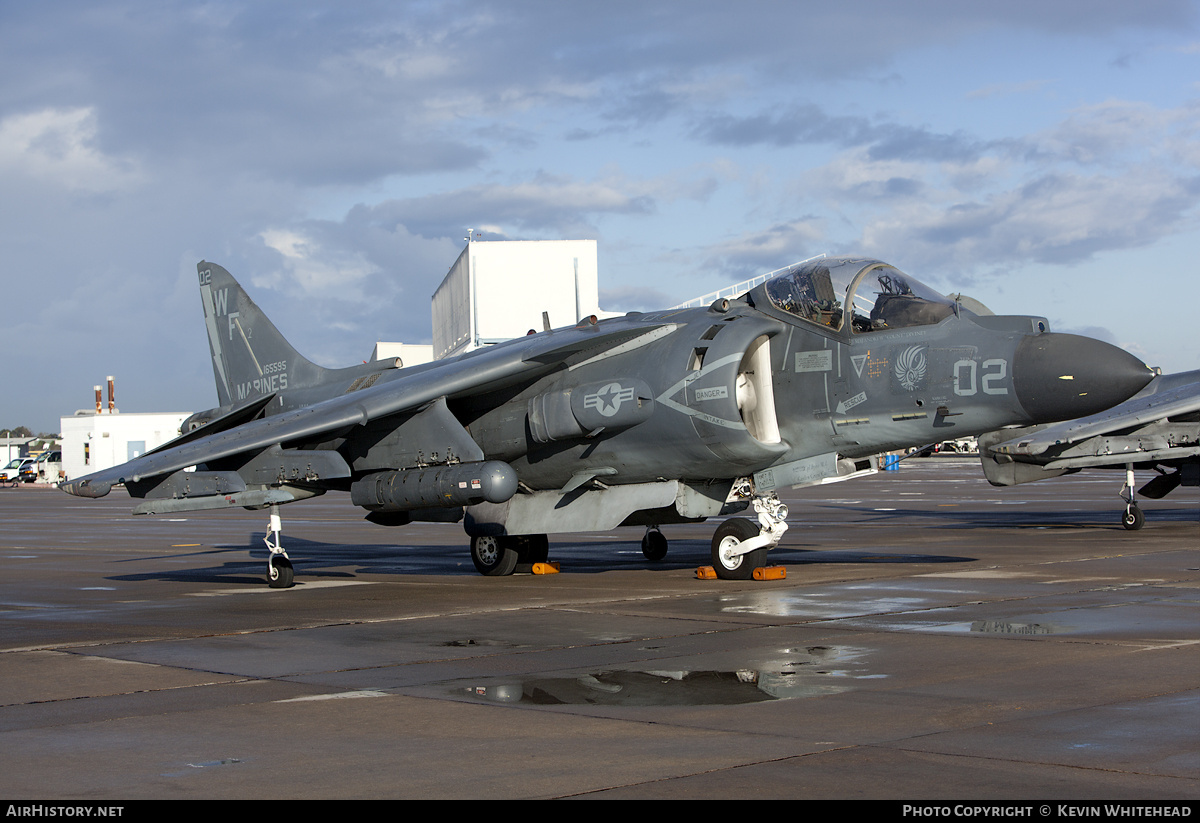 Aircraft Photo of 165595 | Boeing AV-8B(R) Harrier II+ | USA - Marines | AirHistory.net #669626