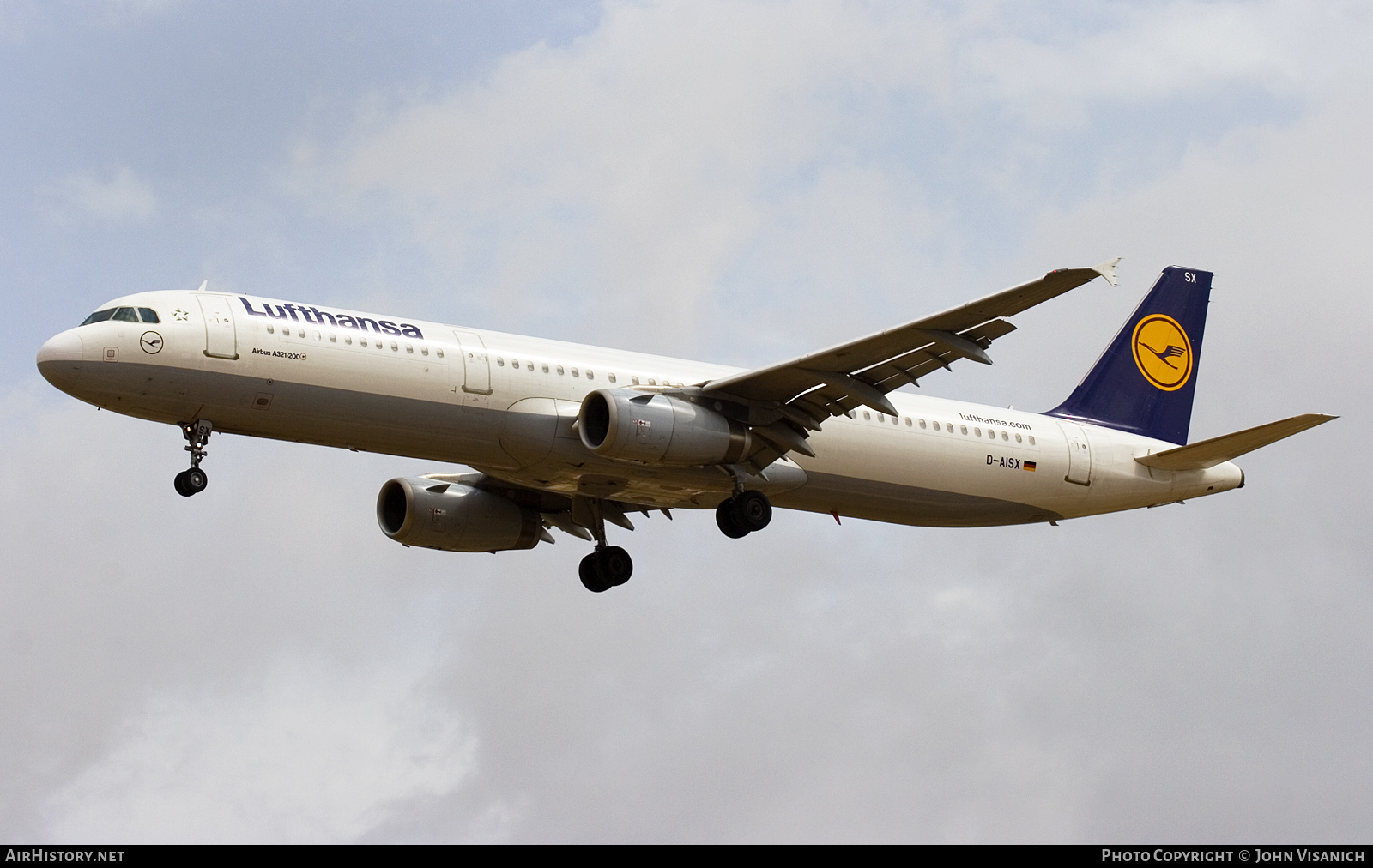 Aircraft Photo of D-AISX | Airbus A321-231 | Lufthansa | AirHistory.net #669627