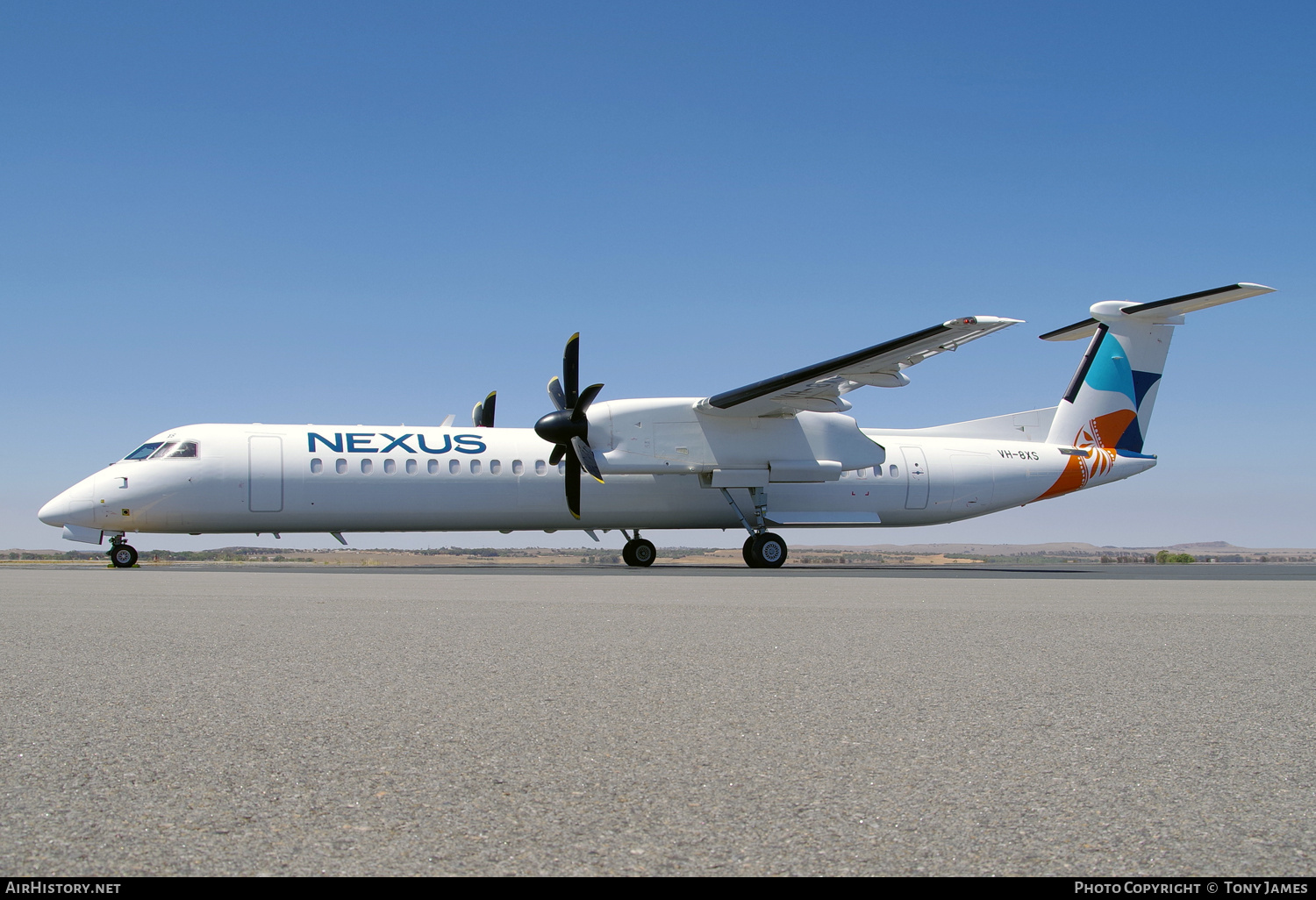 Aircraft Photo of VH-8XS | Bombardier DHC-8-402 Dash 8 | Nexus Airlines | AirHistory.net #669639