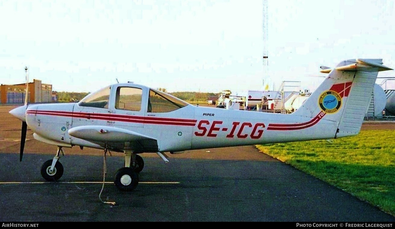 Aircraft Photo of SE-ICG | Piper PA-38-112 Tomahawk | Chalmers Flygklubb | AirHistory.net #669645