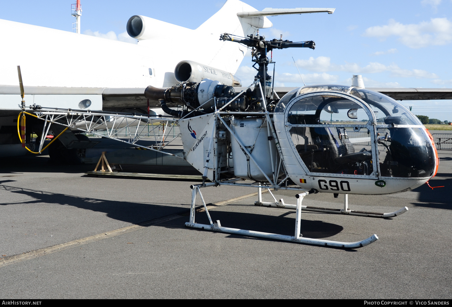 Aircraft Photo of G90 | Sud SA-318C Alouette II | Belgium - Gendarmerie/Rijkswacht | AirHistory.net #669657