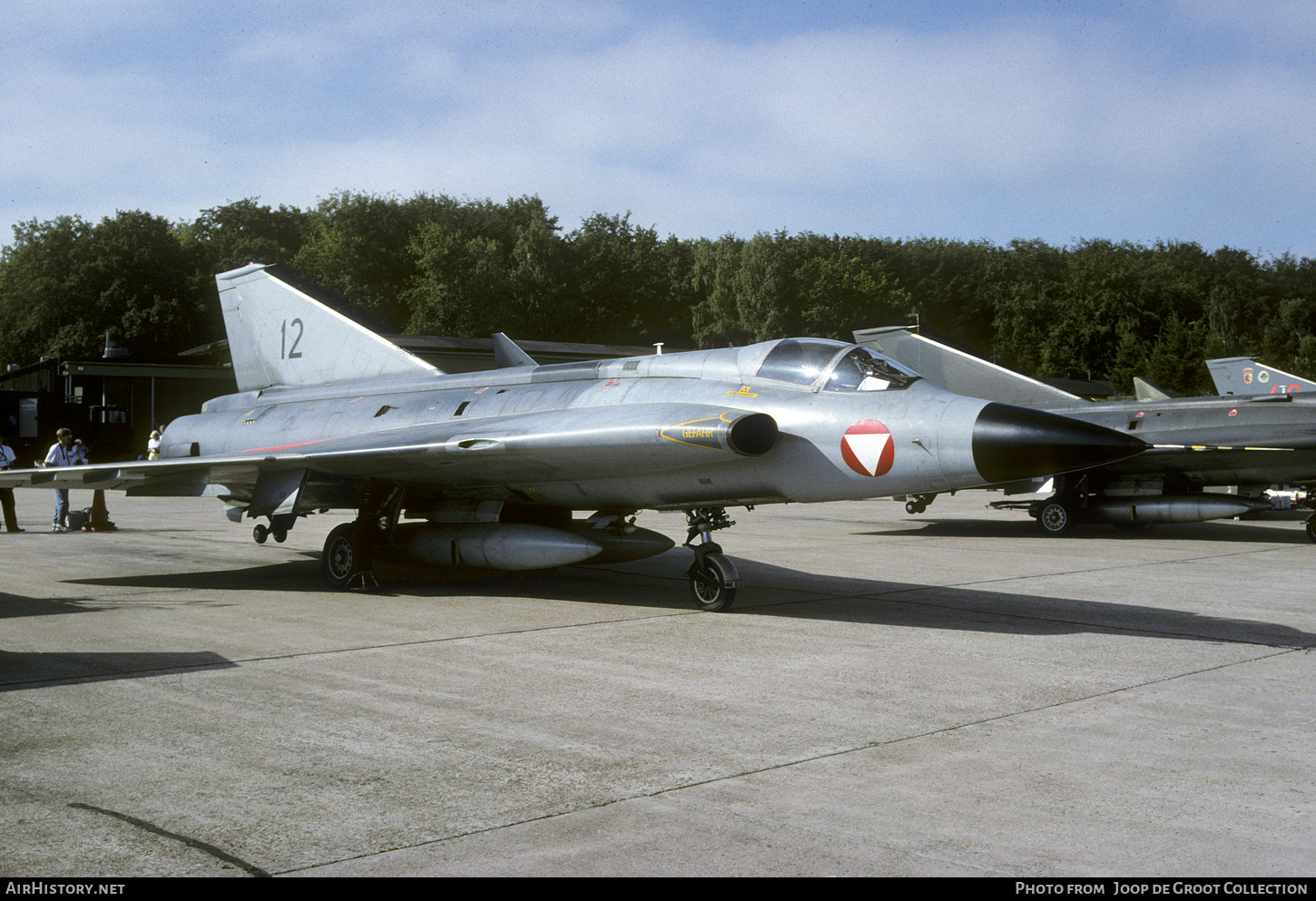 Aircraft Photo of 12 | Saab J35Oe Draken | Austria - Air Force | AirHistory.net #669661