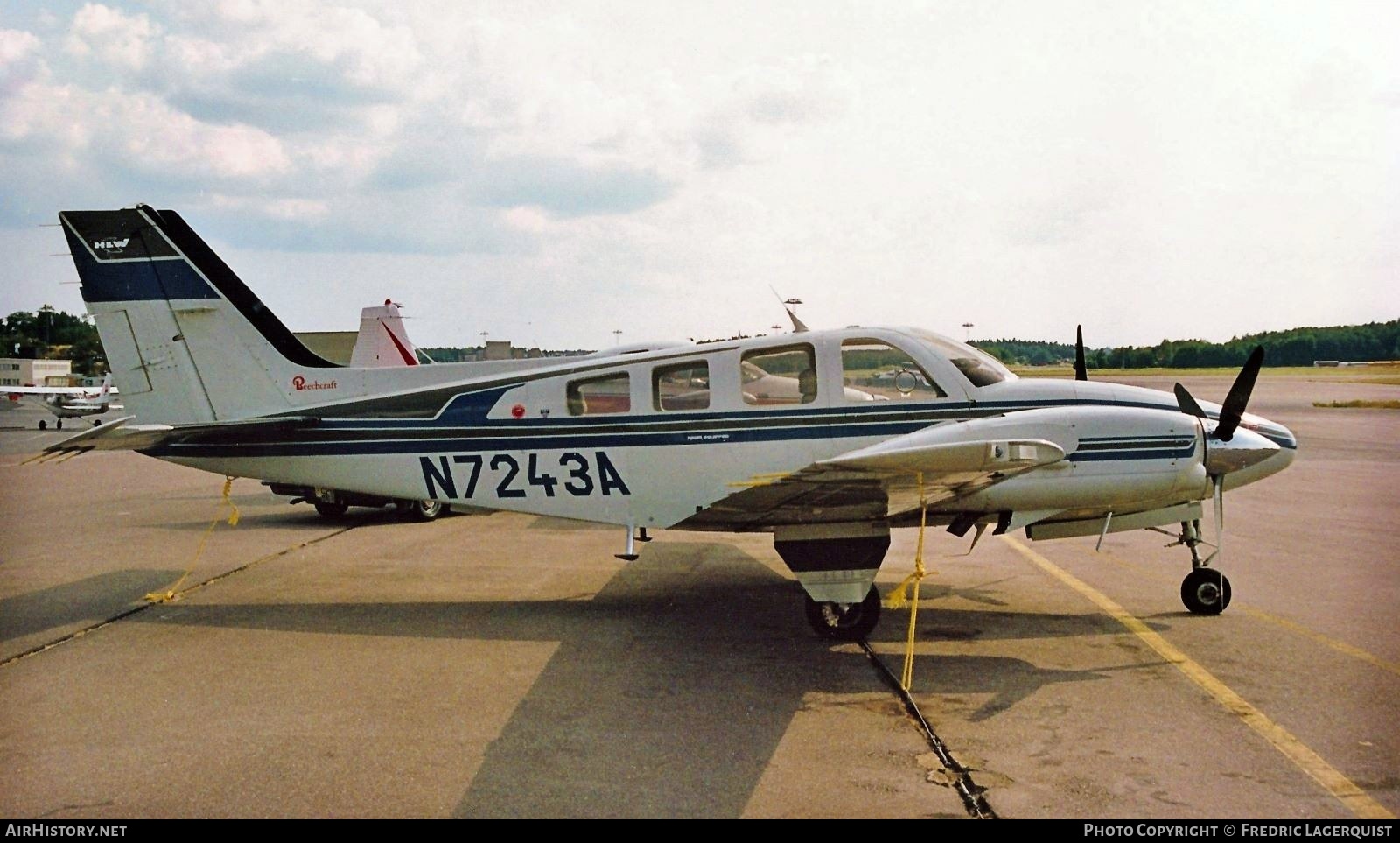 Aircraft Photo of N7243A | Beech 58P Pressurized Baron | AirHistory.net #669668
