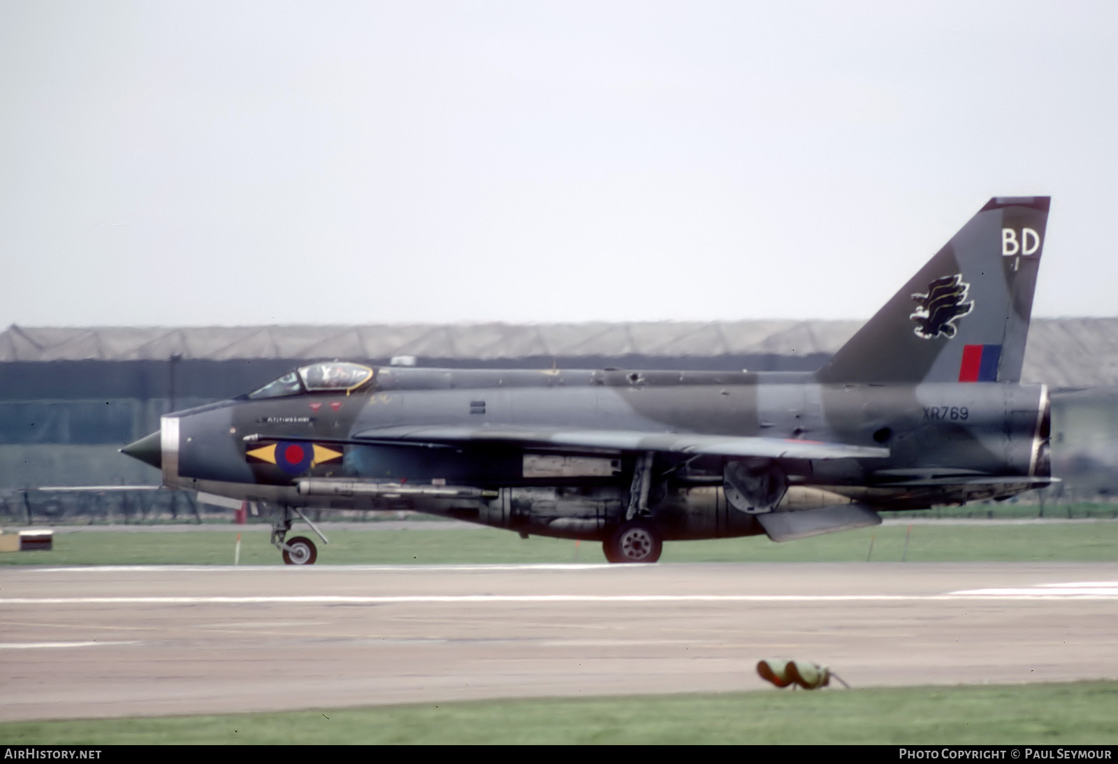 Aircraft Photo of XR769 | English Electric Lightning F6 | UK - Air Force | AirHistory.net #669676