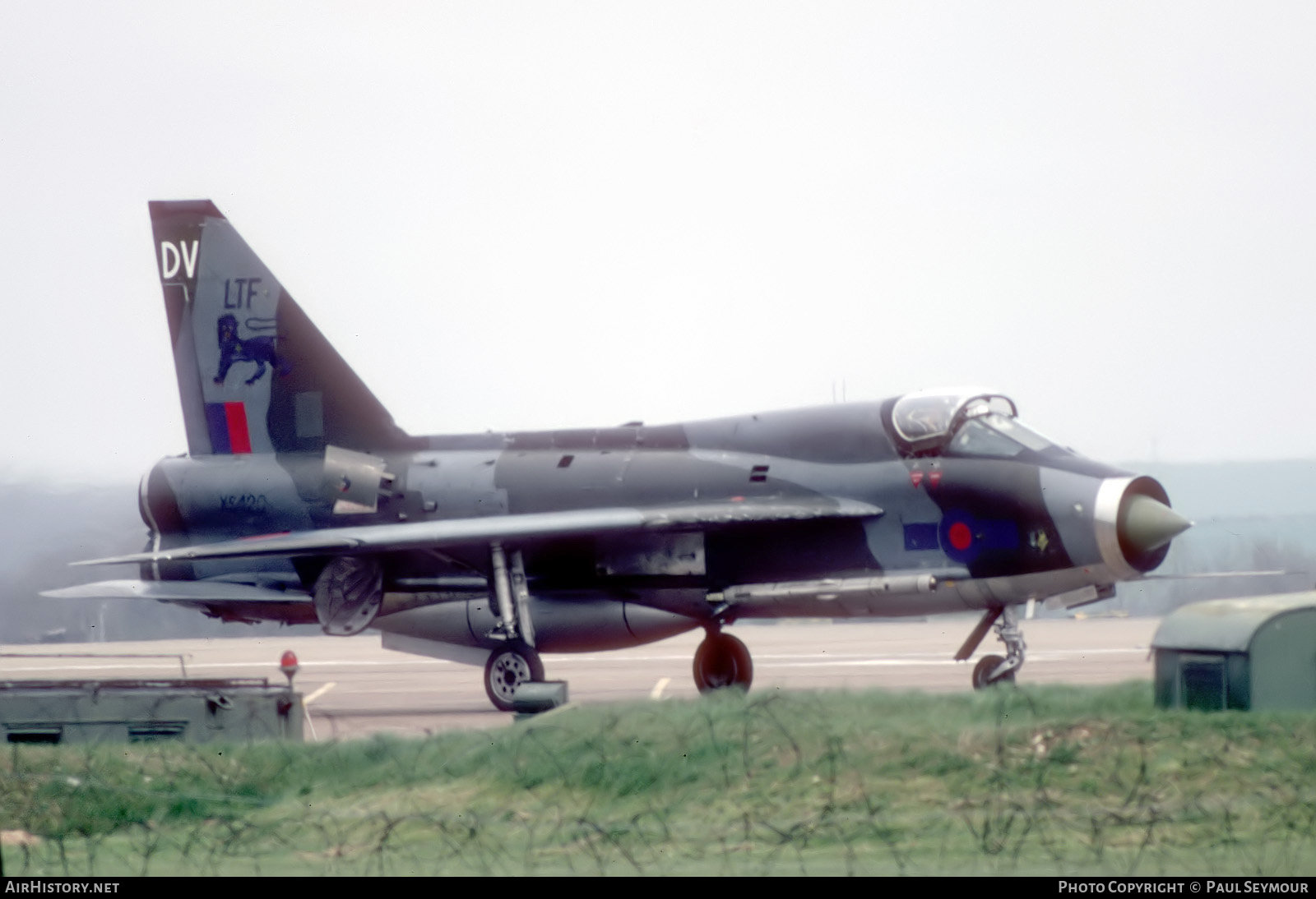 Aircraft Photo of XS420 | English Electric Lightning T5 | UK - Air Force | AirHistory.net #669679