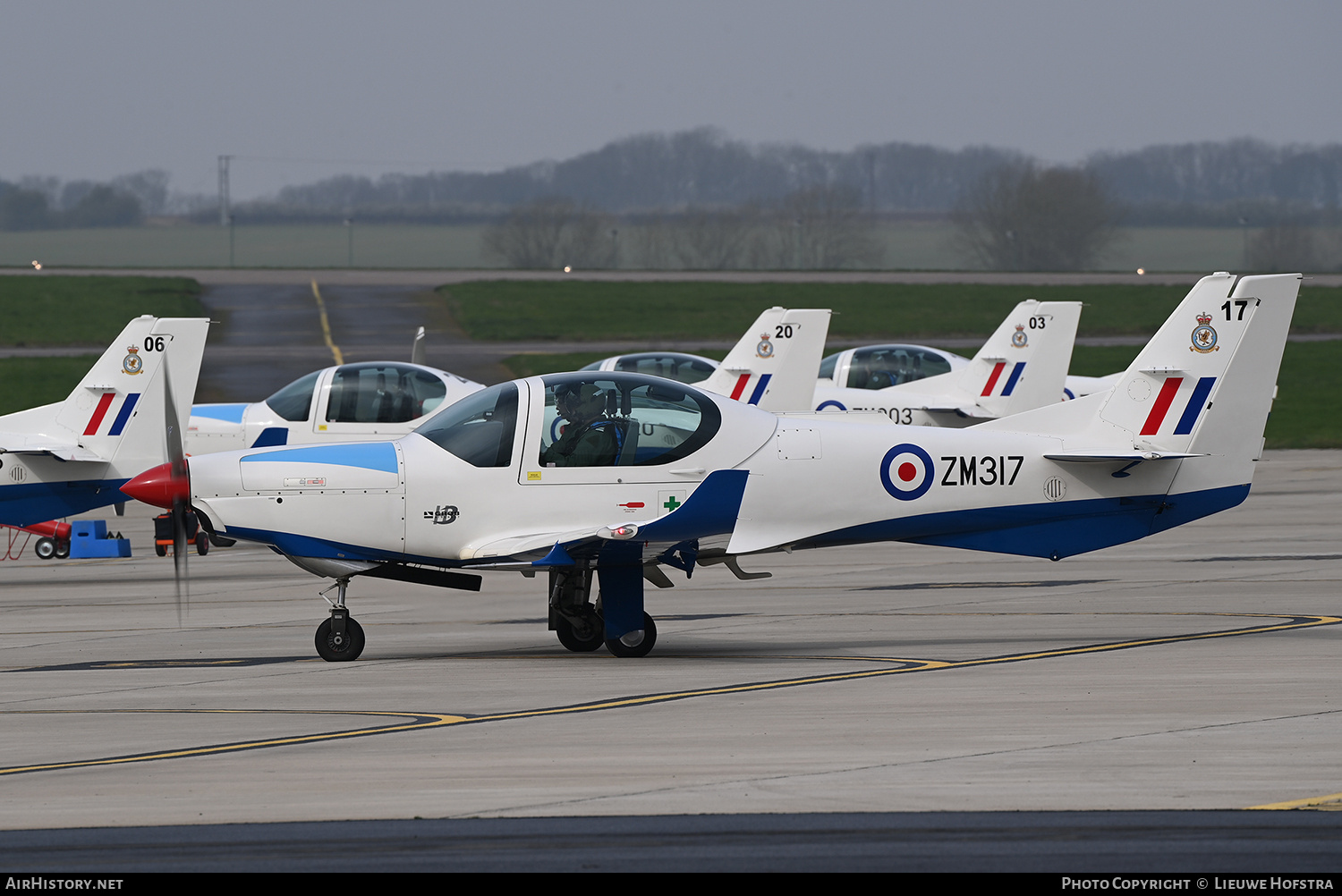 Aircraft Photo of ZM317 | Grob G-120TP-A Prefect T1 | UK - Air Force | AirHistory.net #669686