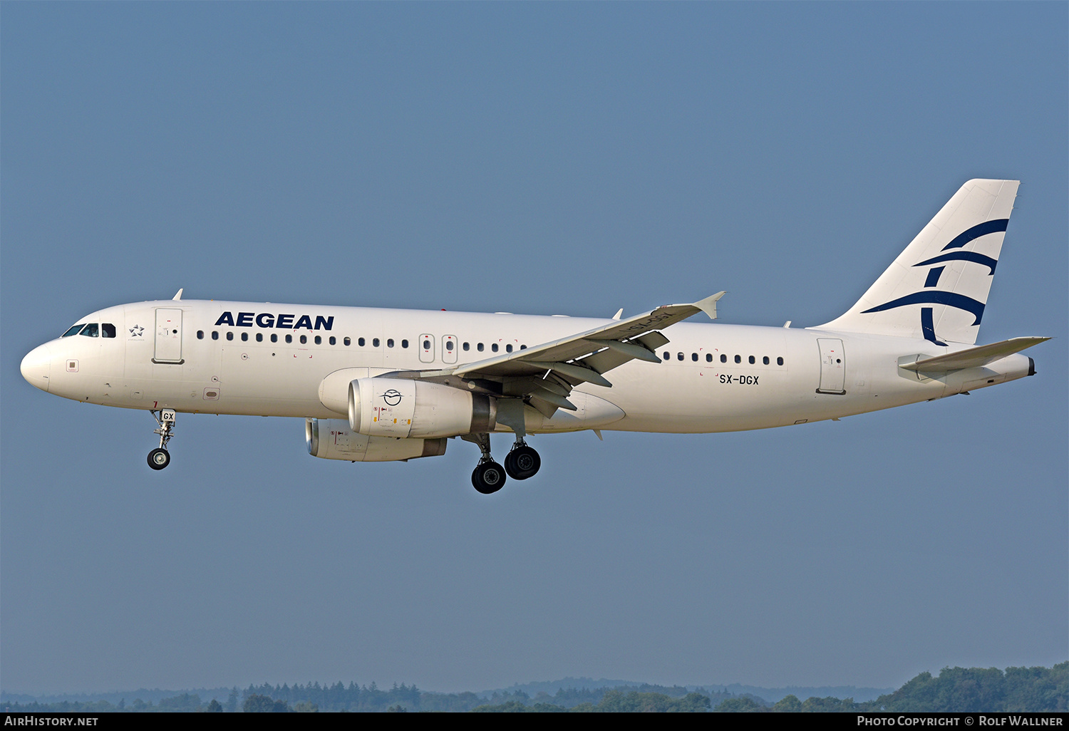 Aircraft Photo of SX-DGX | Airbus A320-232 | Aegean Airlines | AirHistory.net #669698