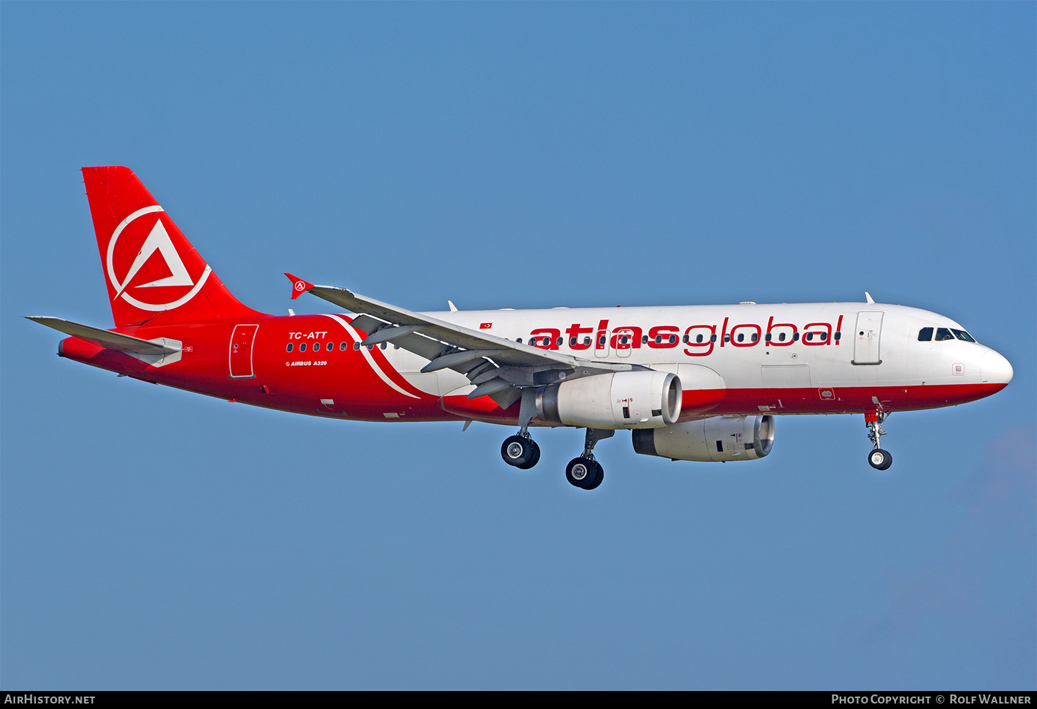Aircraft Photo of TC-ATT | Airbus A320-233 | AtlasGlobal Airlines | AirHistory.net #669713